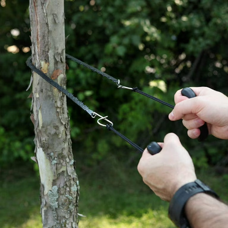 Pocket Chainsaw – Compact Survival Hand Saw for Camping