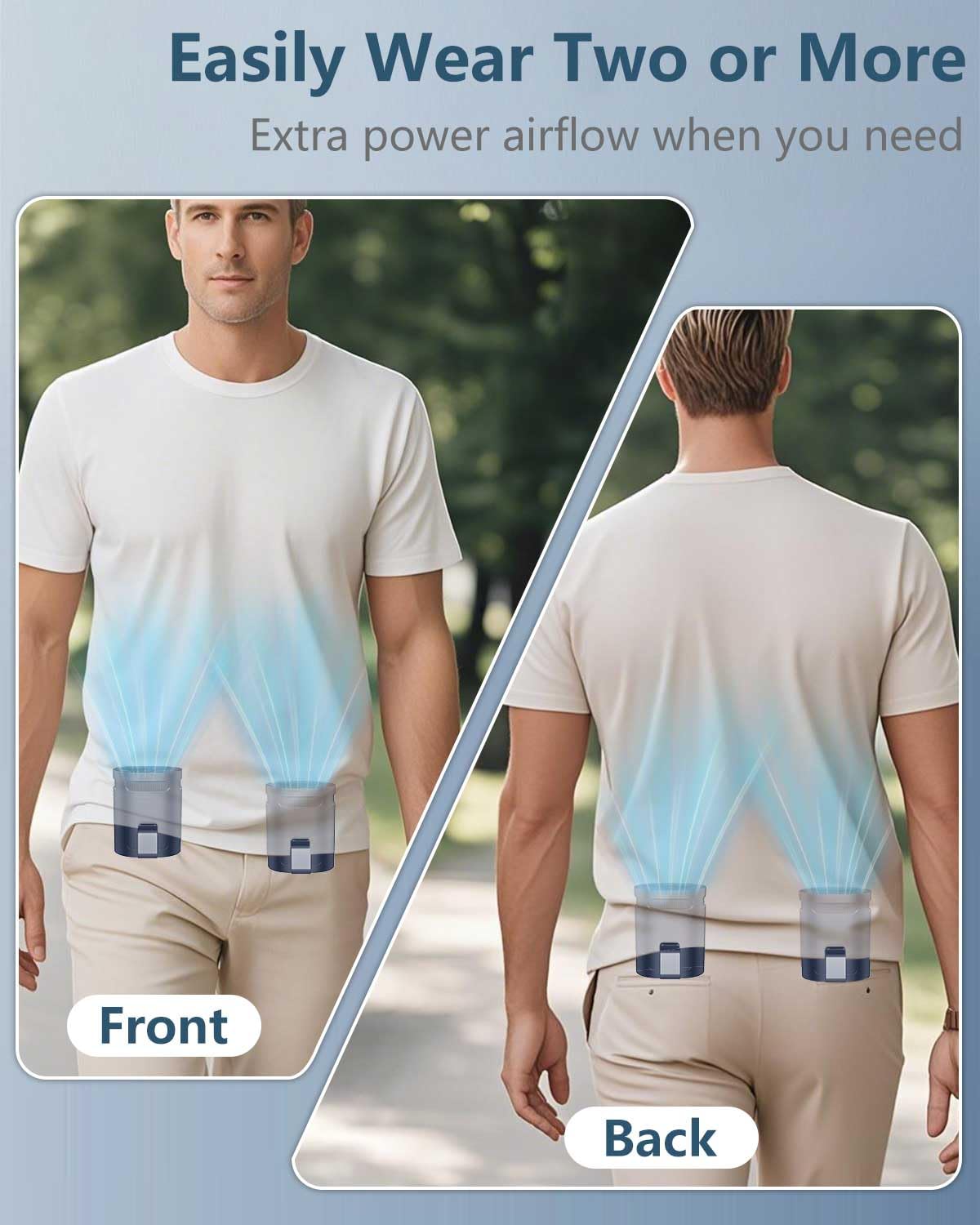 Portable Waist Fan