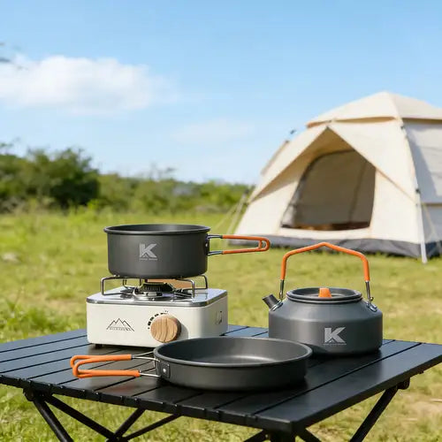 Portable Camping Cooking Set