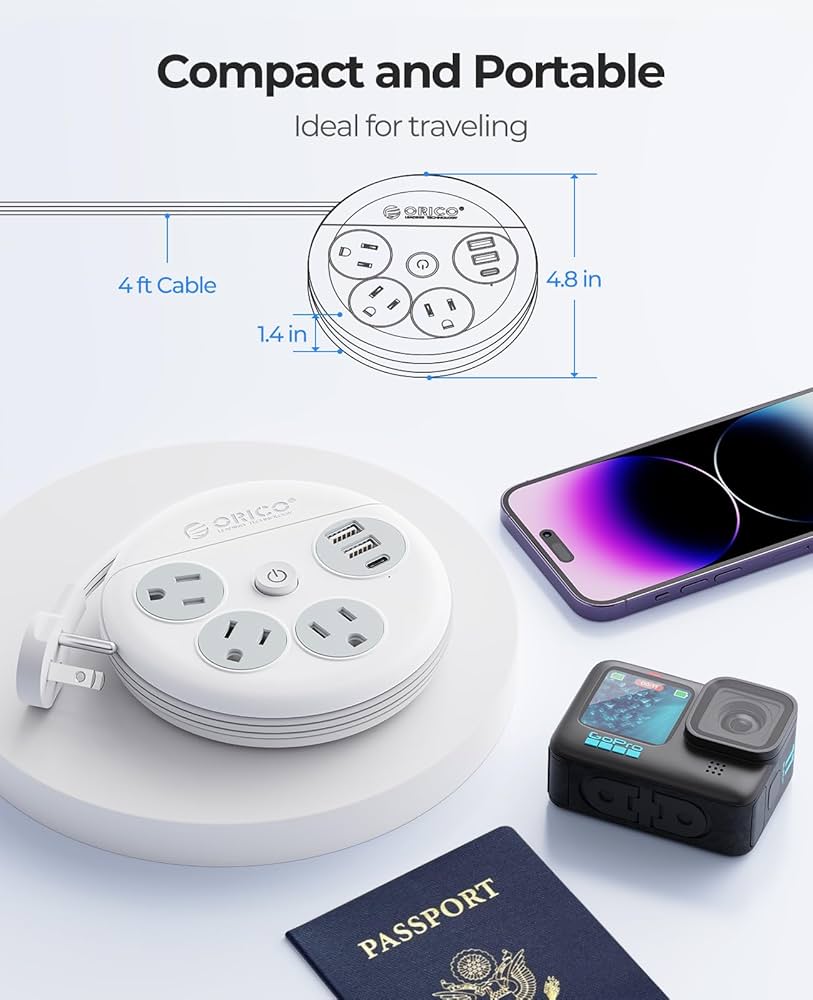 Portable Extension Charging Cable