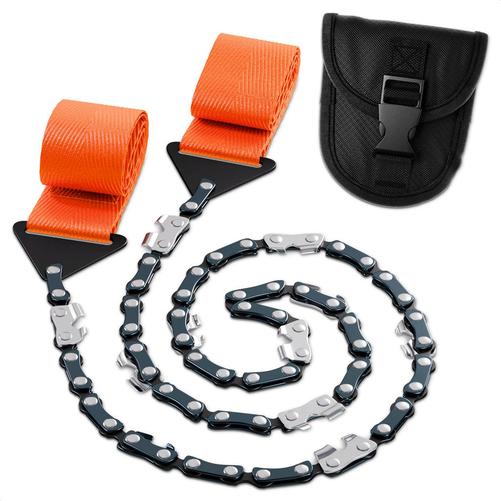 Pocket Chainsaw – Compact Survival Hand Saw for Camping