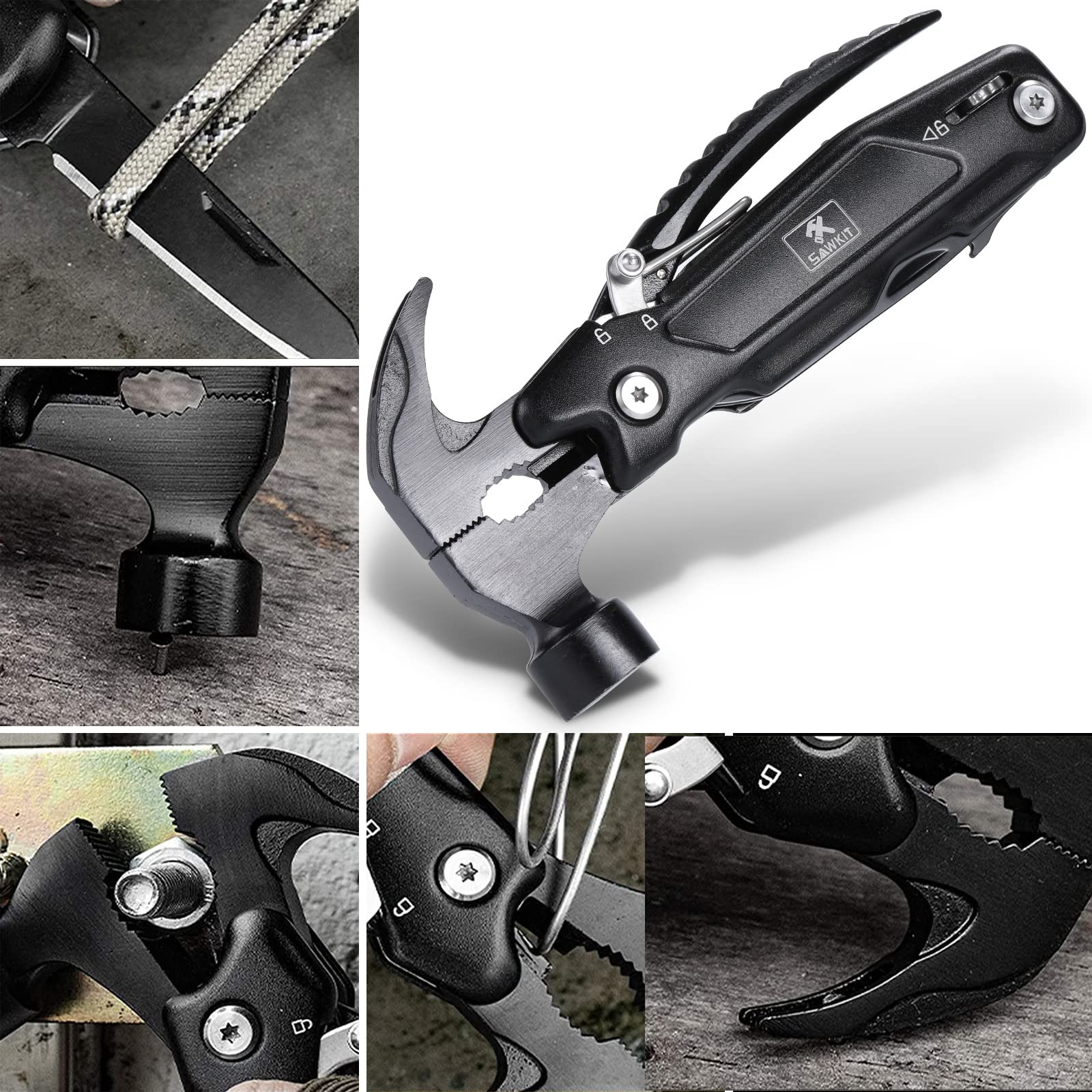 All-in-One Survival Hammer – Multi-Function Tool for Camping