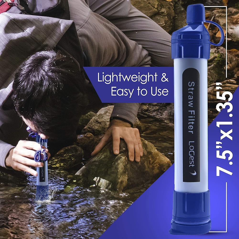 Portable Water Filter Straw