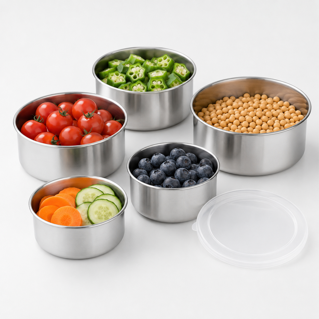 Stainless Steel Food Storage Containers
