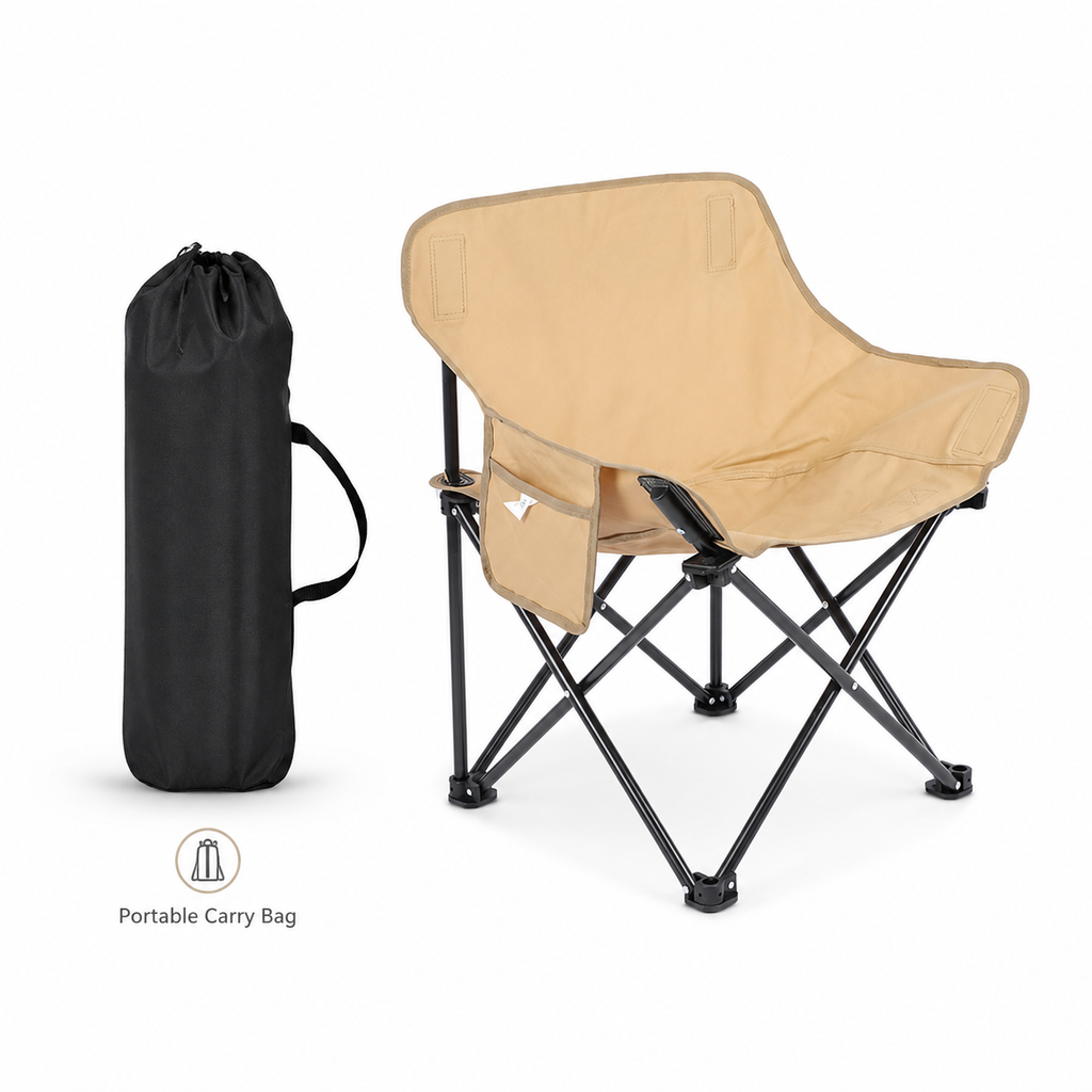 Camping Chair with Side Table