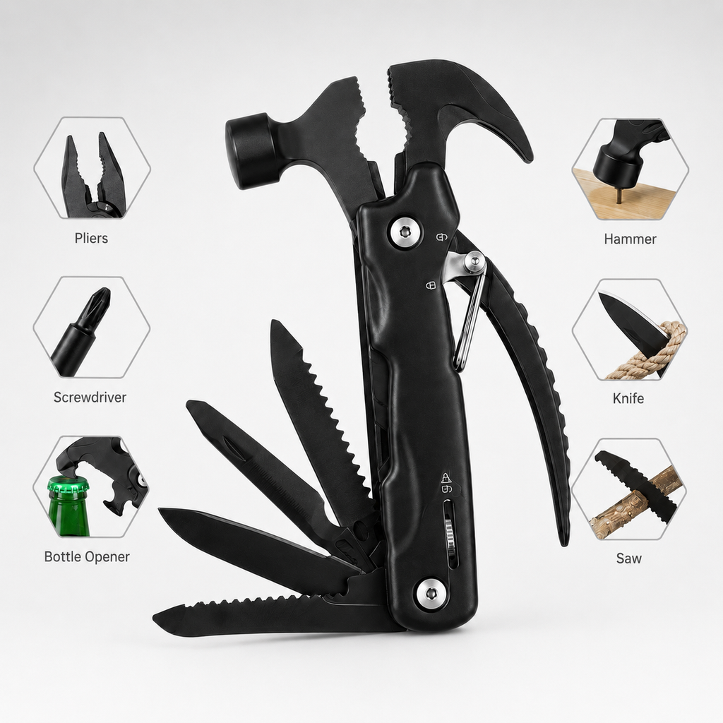 All-in-One Survival Hammer
