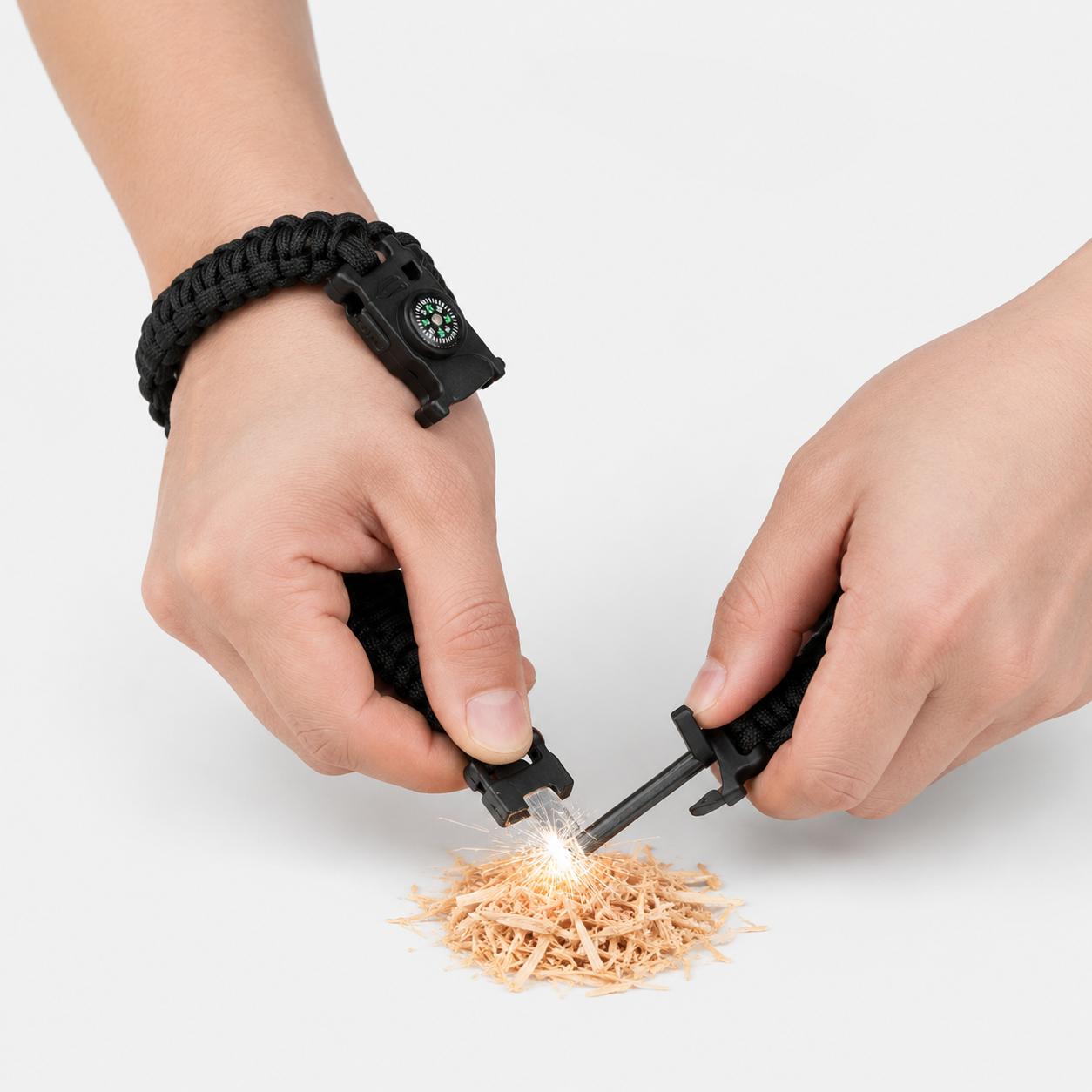 Compact Survival Bracelet