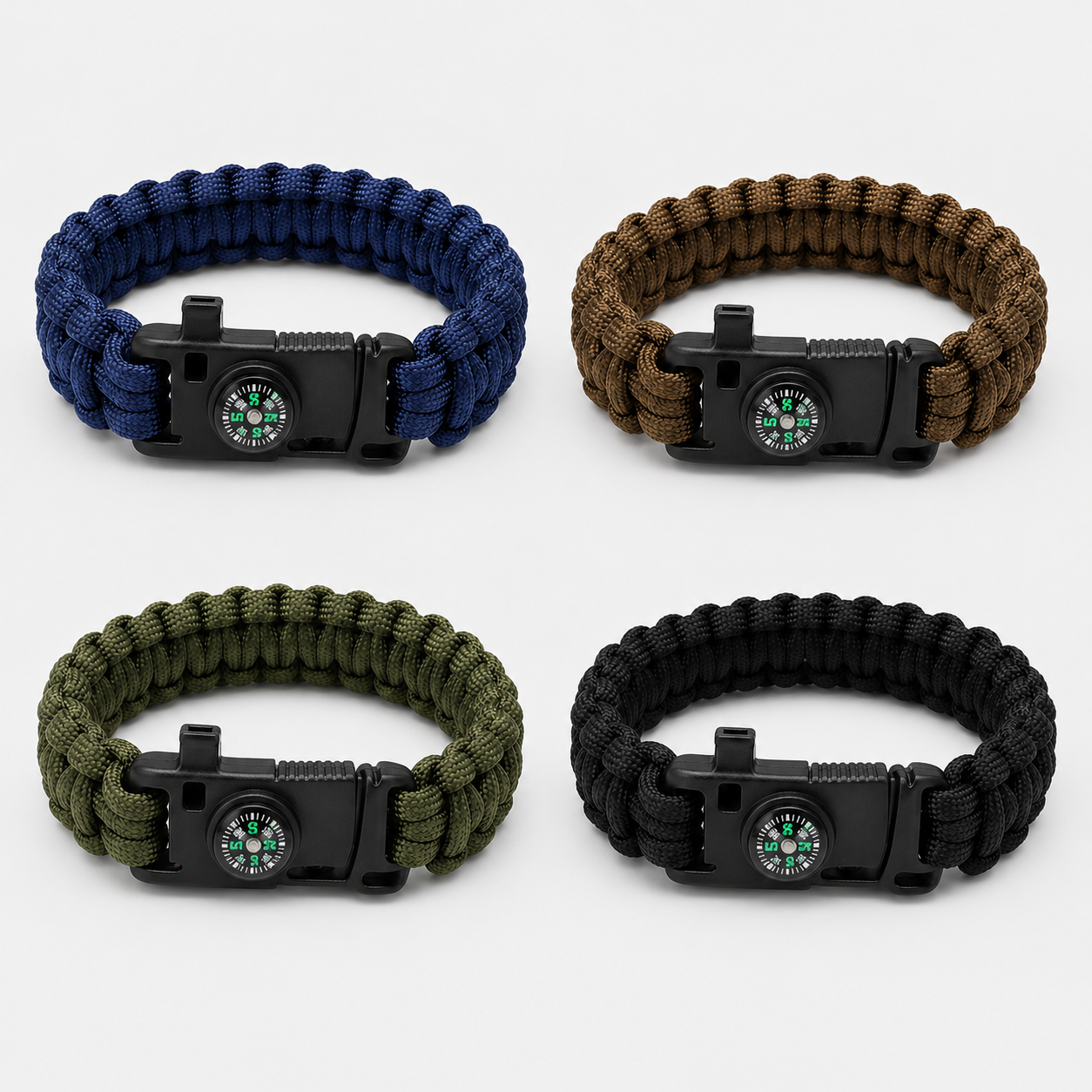 Compact Survival Bracelet