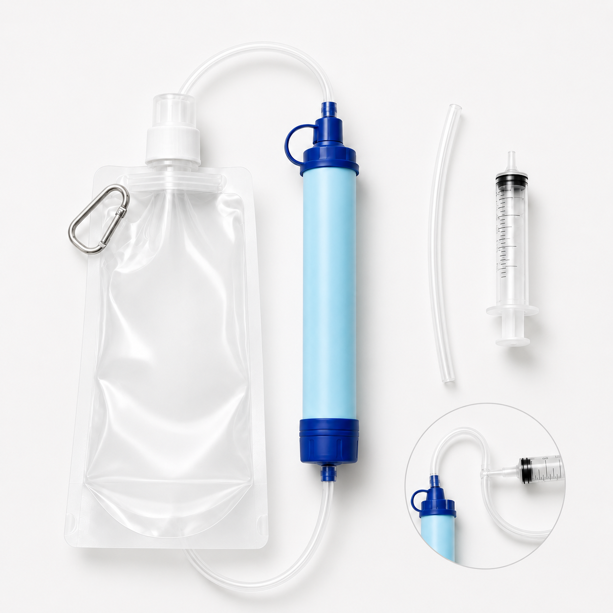 Portable Water Filter Straw