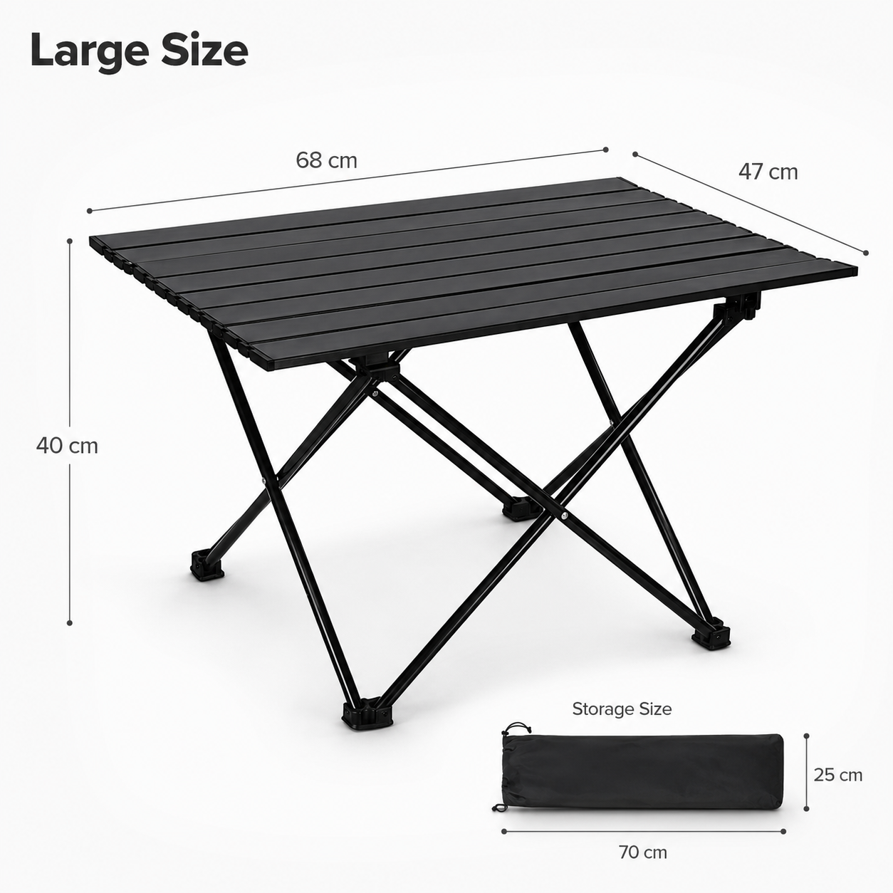 Compact Foldable Table