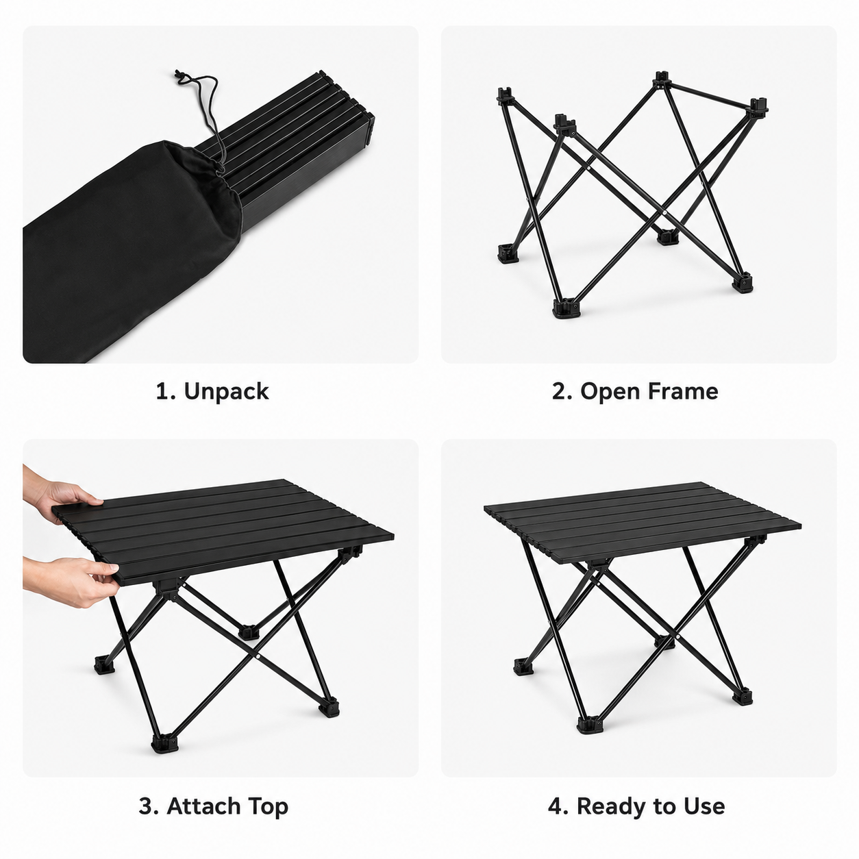 Compact Foldable Table