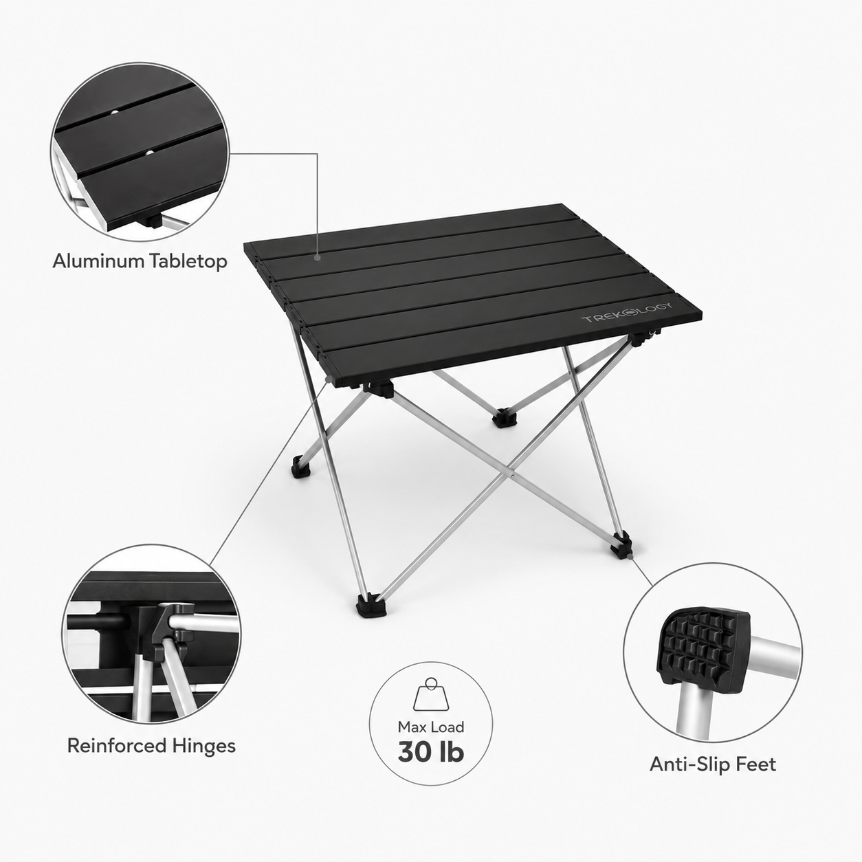 Compact Foldable Table