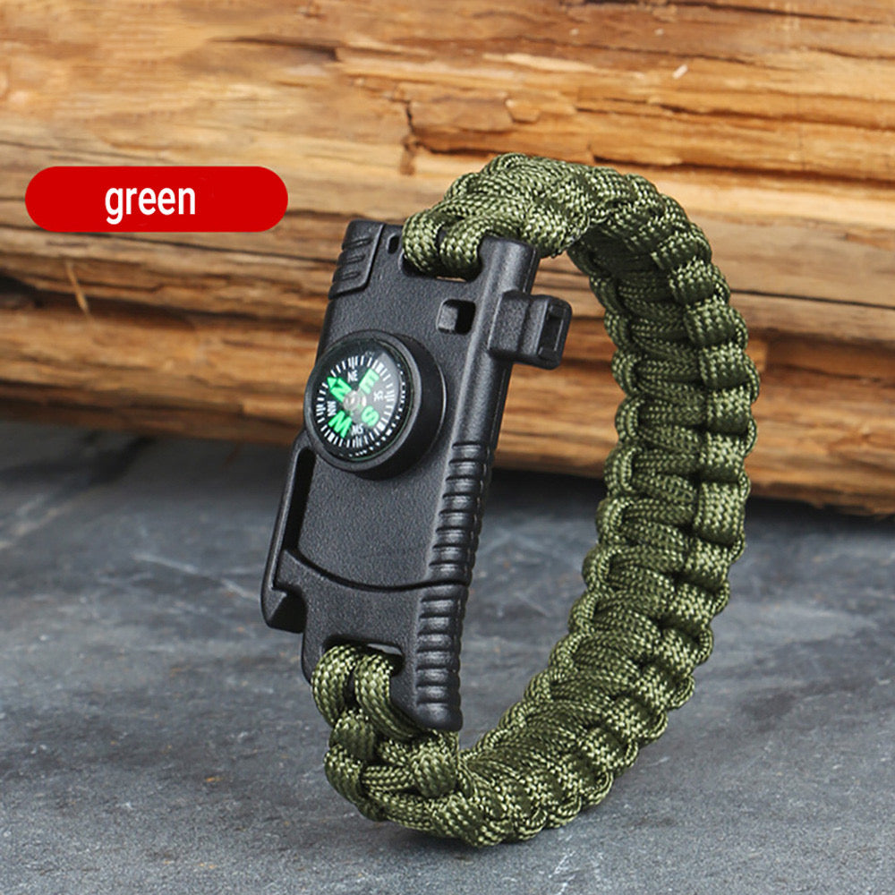Compact Survival Bracelet