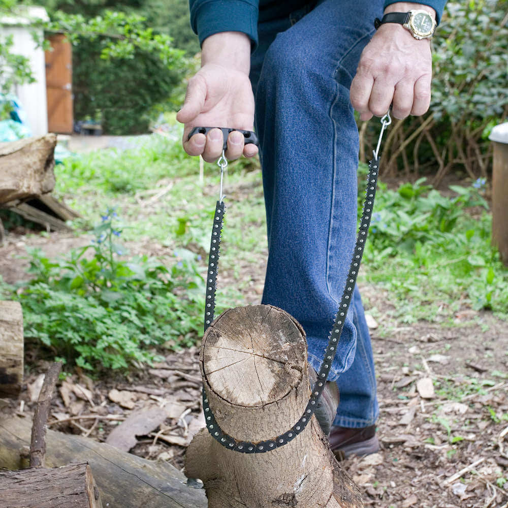 Pocket Chainsaw – Compact Survival Hand Saw for Camping