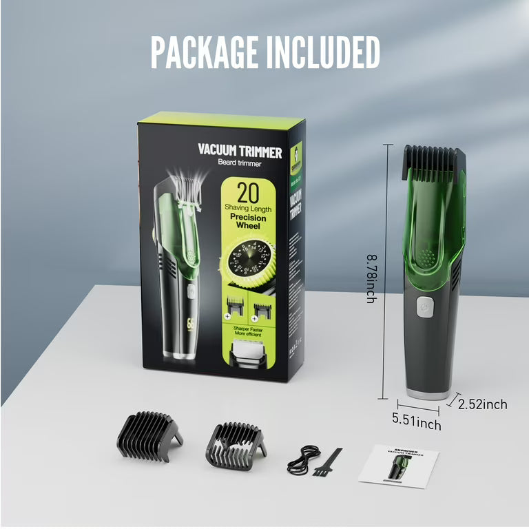 Vacuum Beard Trimmer