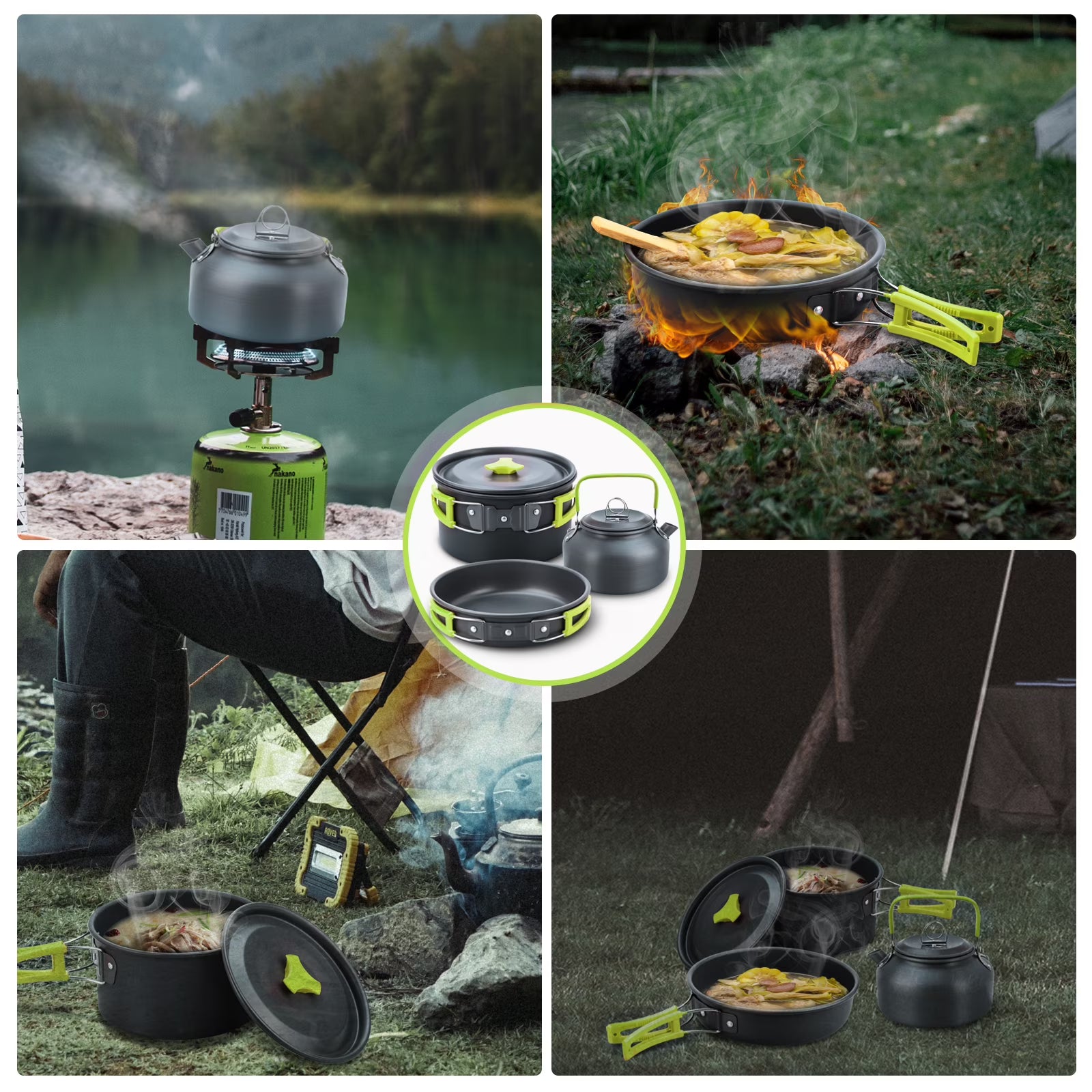 Portable Camping Cooking Set