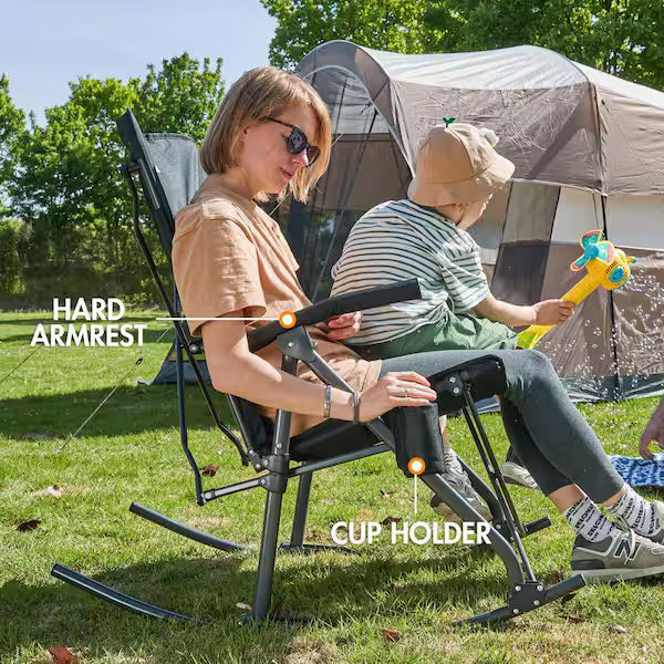 Camping Chair with Side Table