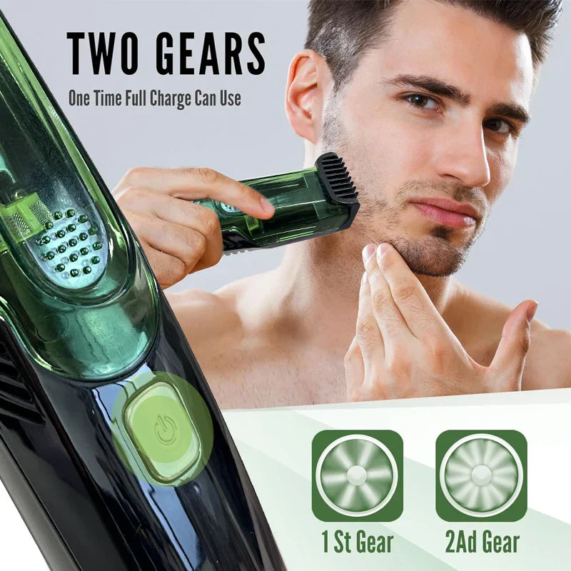 Vacuum Beard Trimmer