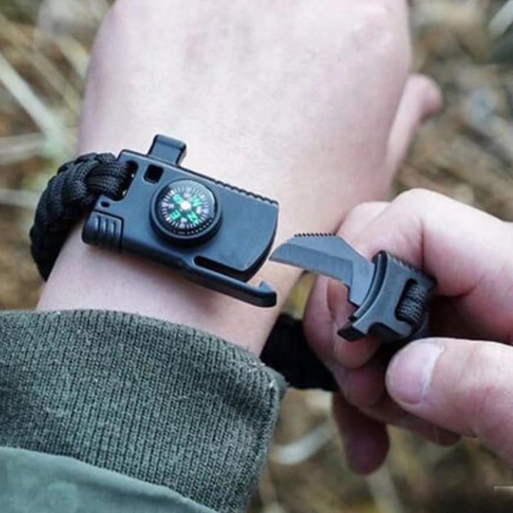 Compact Survival Bracelet – Multi-Tool Paracord Bracelet