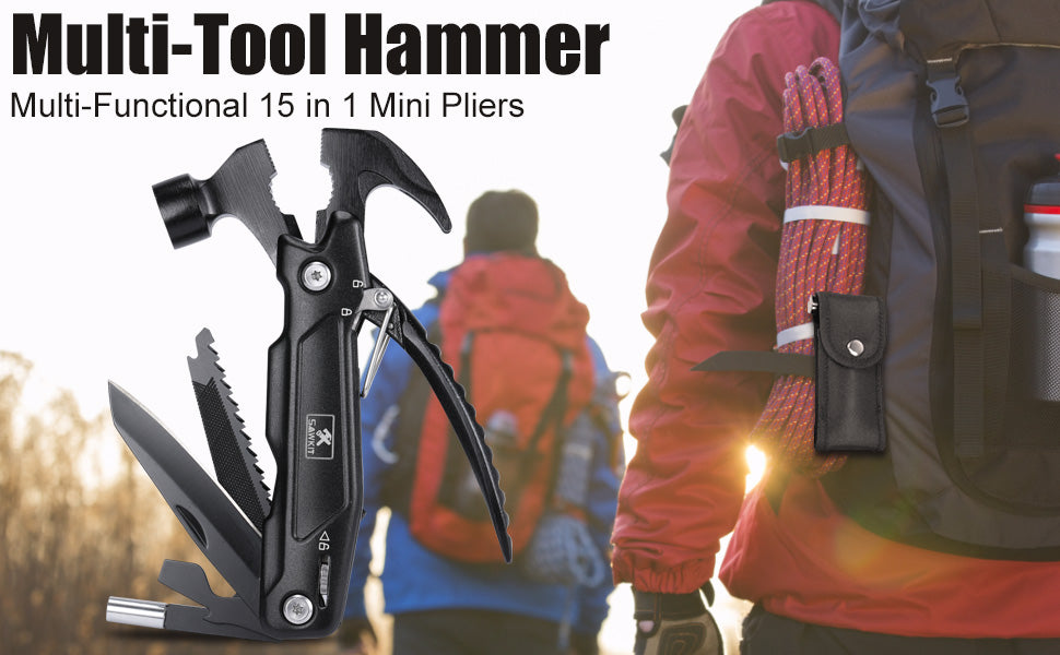 All-in-One Survival Hammer – Multi-Function Tool for Camping