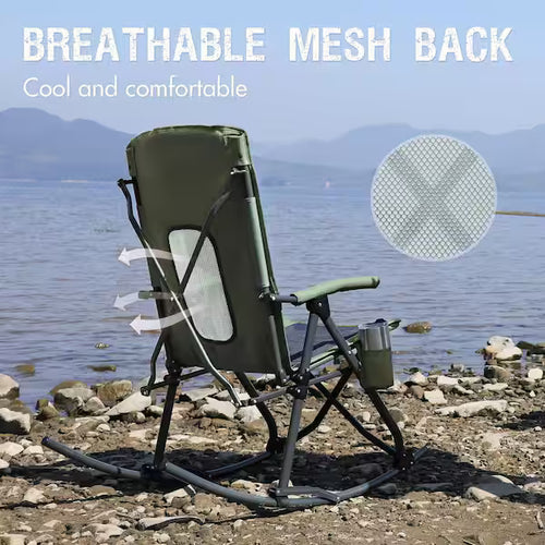 Camping Chair with Side Table